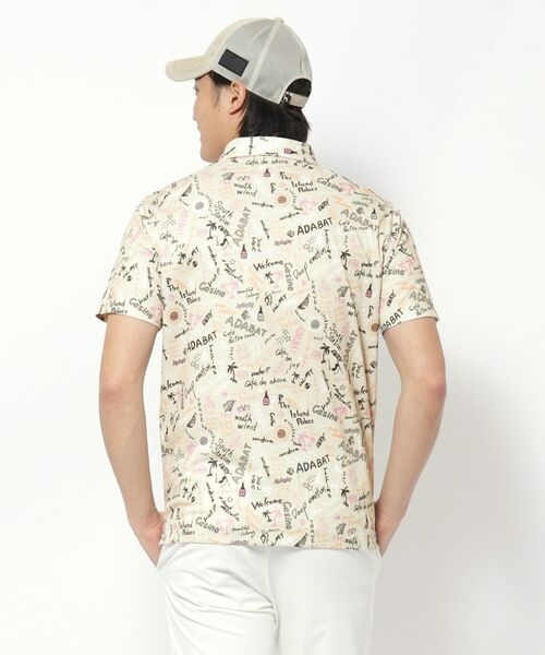 adabat / アダバット ポロシャツ | UVカット/吸水速乾 クールコアサマープリントポロシャツ | 詳細7