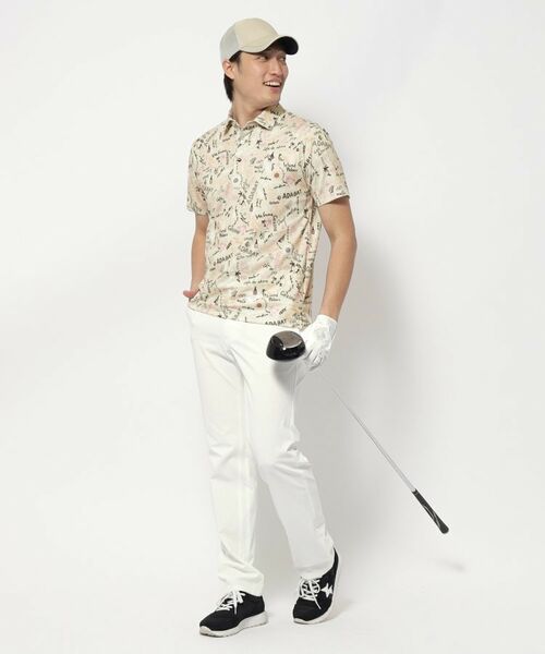 adabat / アダバット ポロシャツ | UVカット/吸水速乾 クールコアサマープリントポロシャツ | 詳細9