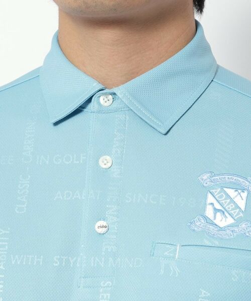 adabat / アダバット ポロシャツ | UVカット/吸水速乾 クールコアロゴチェックポロシャツ | 詳細18