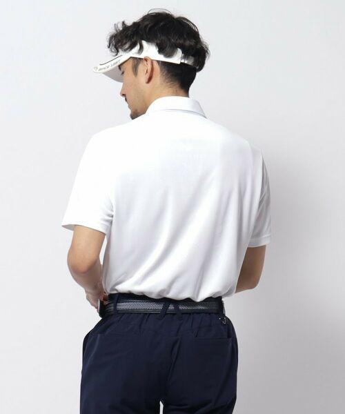 adabat / アダバット ポロシャツ | UVカット/吸水速乾 クールコアロゴチェックポロシャツ | 詳細2