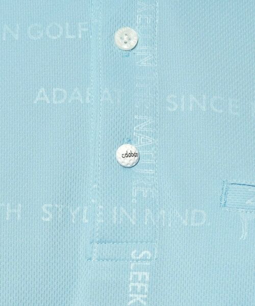 adabat / アダバット ポロシャツ | UVカット/吸水速乾 クールコアロゴチェックポロシャツ | 詳細21