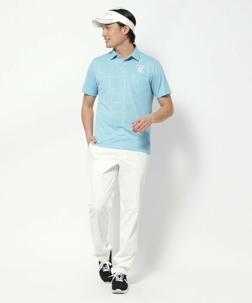 adabat / アダバット ポロシャツ | UVカット/吸水速乾 クールコアロゴチェックポロシャツ | 詳細7