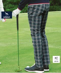 adabat / アダバット パンツ | 【新レーベル ADABAT NAVY】接触冷感 クールタッチグレンチェックプリントパンツ