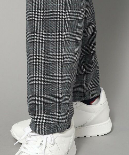 adabat / アダバット パンツ | 【新レーベル ADABAT NAVY】接触冷感 クールタッチグレンチェックプリントパンツ | 詳細16