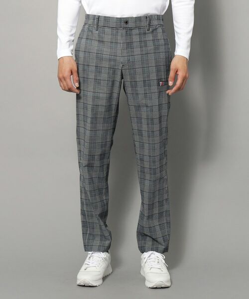 adabat / アダバット パンツ | 【新レーベル ADABAT NAVY】接触冷感 クールタッチグレンチェックプリントパンツ | 詳細19