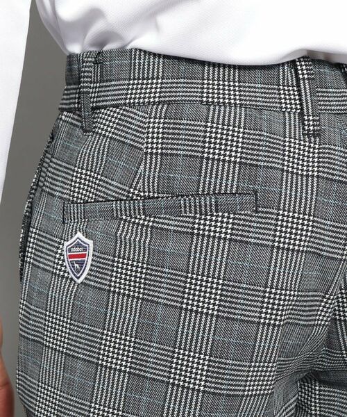 adabat / アダバット パンツ | 【新レーベル ADABAT NAVY】接触冷感 クールタッチグレンチェックプリントパンツ | 詳細24