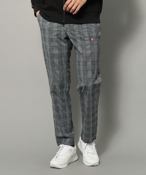 adabat / アダバット パンツ | 【新レーベル ADABAT NAVY】接触冷感 クールタッチグレンチェックプリントパンツ | 詳細27