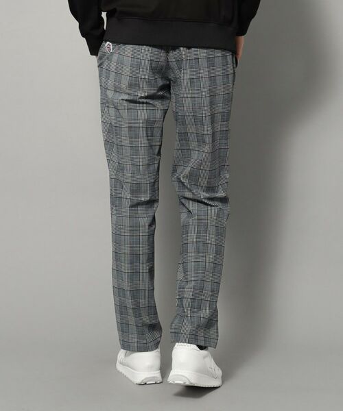 adabat / アダバット パンツ | 【新レーベル ADABAT NAVY】接触冷感 クールタッチグレンチェックプリントパンツ | 詳細3