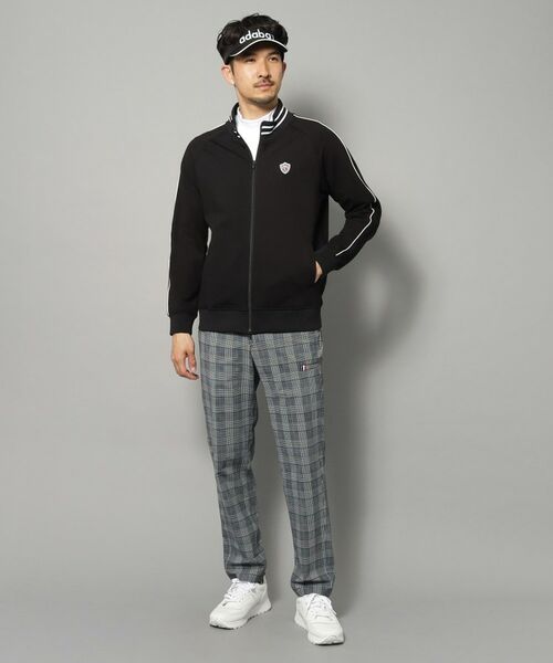 adabat / アダバット パンツ | 【新レーベル ADABAT NAVY】接触冷感 クールタッチグレンチェックプリントパンツ | 詳細4