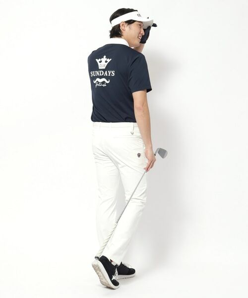 adabat / アダバット パンツ | 【新レーベル ADABAT NAVY】ストレッチホワイトパンツ | 詳細5