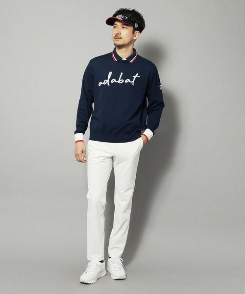adabat / アダバット パンツ | 【新レーベル ADABAT NAVY】ストレッチホワイトパンツ | 詳細6