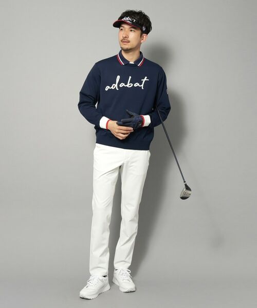 adabat / アダバット パンツ | 【新レーベル ADABAT NAVY】ストレッチホワイトパンツ | 詳細7