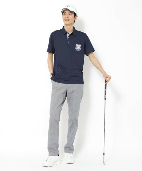 adabat / アダバット パンツ | UVカット/接触冷感 クールタッチグレンチェックストレッチパンツ | 詳細8