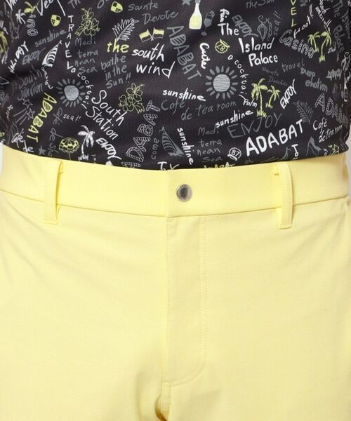 adabat / アダバット パンツ | UVカット/接触冷感 クールタッチイエローパンツ | 詳細8