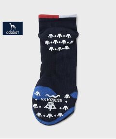 adabat / アダバット ソックス | 【新レーベル ADABAT NAVY】３Dベリーショートソックス