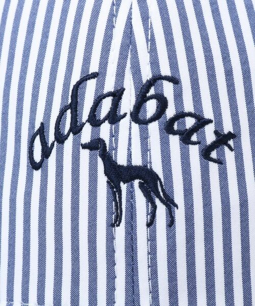 adabat / アダバット キャップ | ラウンディッシュストライプキャップ | 詳細6