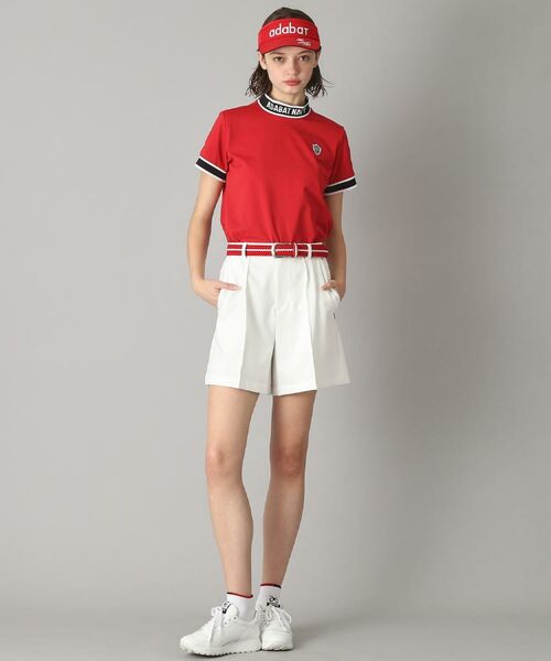 adabat / アダバット カットソー | 【新レーベル ADABAT NAVY】UVカット/吸水速乾 ラインリブモックネックT | 詳細12