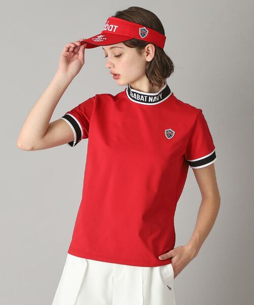 adabat / アダバット カットソー | 【新レーベル ADABAT NAVY】UVカット/吸水速乾 ラインリブモックネックT | 詳細14