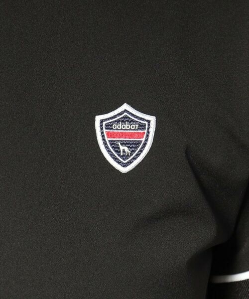 adabat / アダバット カットソー | 【新レーベル ADABAT NAVY】UVカット/吸水速乾 ラインリブモックネックT | 詳細15