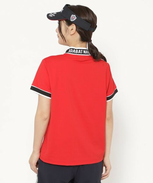 adabat / アダバット カットソー | 【新レーベル ADABAT NAVY】UVカット/吸水速乾 ラインリブモックネックT | 詳細2