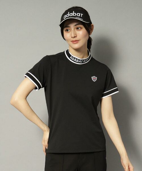 adabat / アダバット カットソー | 【新レーベル ADABAT NAVY】UVカット/吸水速乾 ラインリブモックネックT | 詳細21