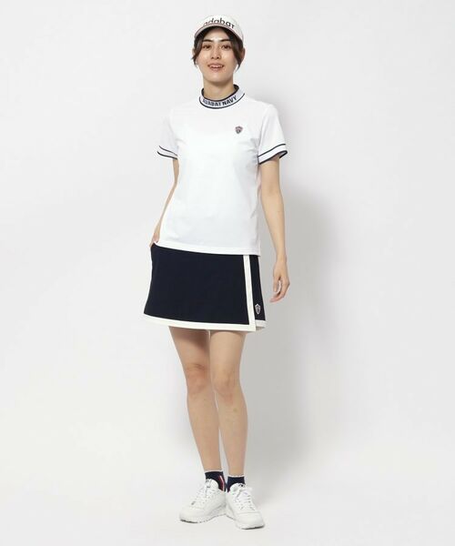 adabat / アダバット カットソー | 【新レーベル ADABAT NAVY】UVカット/吸水速乾 ラインリブモックネックT | 詳細28