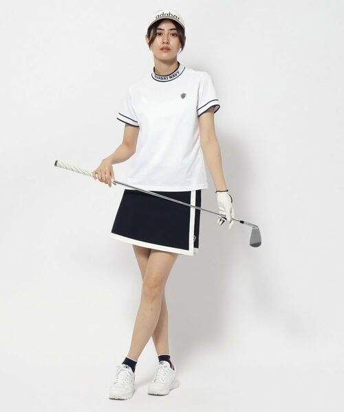 adabat / アダバット カットソー | 【新レーベル ADABAT NAVY】UVカット/吸水速乾 ラインリブモックネックT | 詳細29