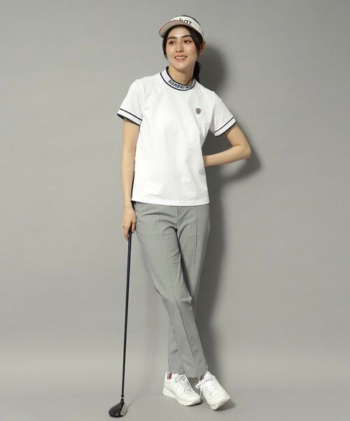 adabat / アダバット カットソー | 【新レーベル ADABAT NAVY】UVカット/吸水速乾 ラインリブモックネックT | 詳細30