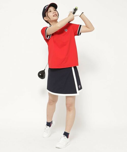 adabat / アダバット カットソー | 【新レーベル ADABAT NAVY】UVカット/吸水速乾 ラインリブモックネックT | 詳細4