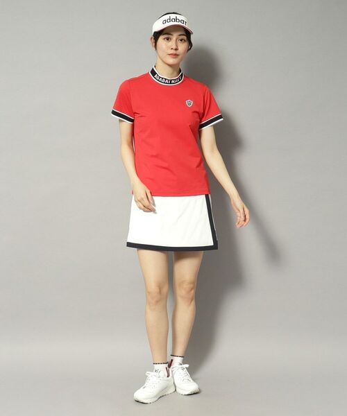 adabat / アダバット カットソー | 【新レーベル ADABAT NAVY】UVカット/吸水速乾 ラインリブモックネックT | 詳細6