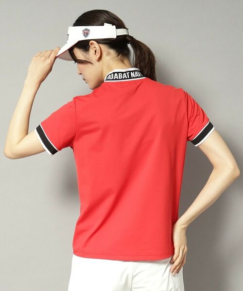 adabat / アダバット カットソー | 【新レーベル ADABAT NAVY】UVカット/吸水速乾 ラインリブモックネックT | 詳細7