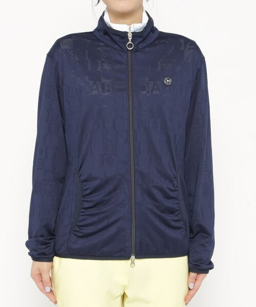 adabat / アダバット カットソー | UVカット/吸水速乾 メッシュジャカードブルゾン | 詳細10