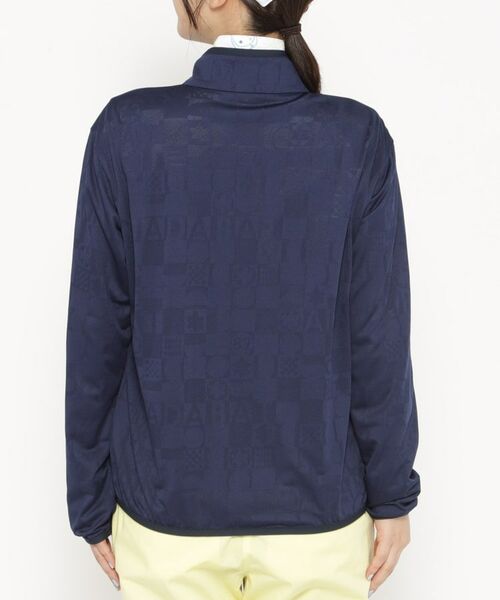 adabat / アダバット カットソー | UVカット/吸水速乾 メッシュジャカードブルゾン | 詳細12