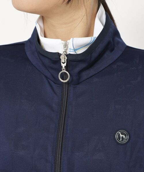 adabat / アダバット カットソー | UVカット/吸水速乾 メッシュジャカードブルゾン | 詳細13