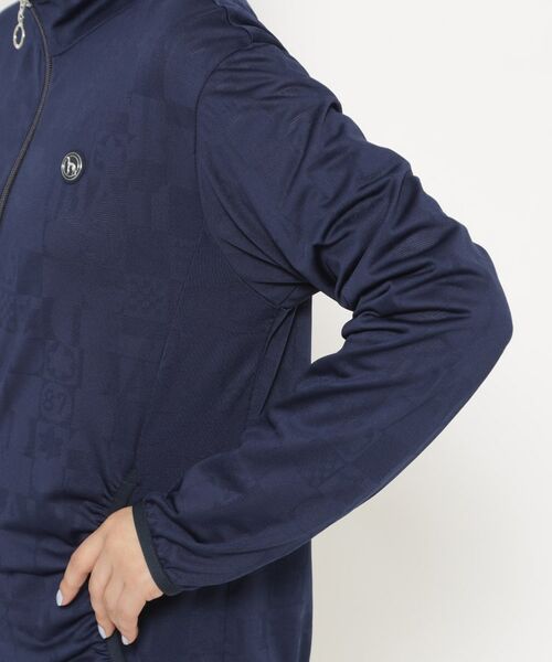 adabat / アダバット カットソー | UVカット/吸水速乾 メッシュジャカードブルゾン | 詳細14