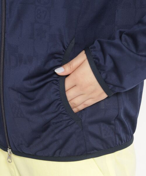adabat / アダバット カットソー | UVカット/吸水速乾 メッシュジャカードブルゾン | 詳細15