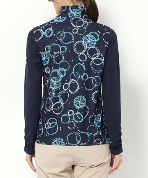 adabat / アダバット カットソー | UVカット/吸水速乾 バブルプリントハーフジッププルオーバー | 詳細12