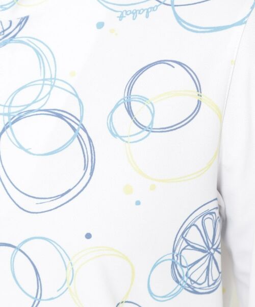 adabat / アダバット カットソー | UVカット/吸水速乾 バブルプリントハーフジッププルオーバー | 詳細5