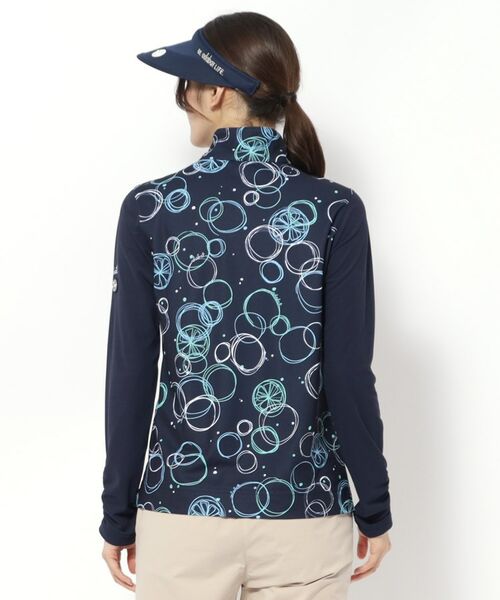 adabat / アダバット カットソー | UVカット/吸水速乾 バブルプリントハーフジッププルオーバー | 詳細6