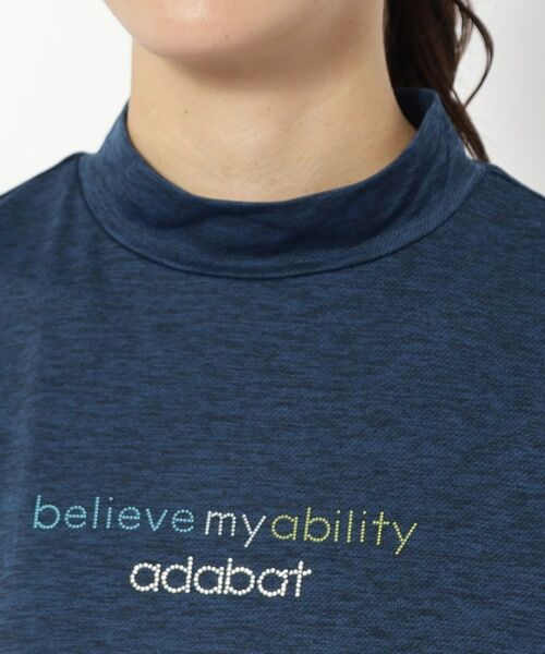 adabat / アダバット カットソー | UVカット/吸水速乾 クールコアモックネックT | 詳細12