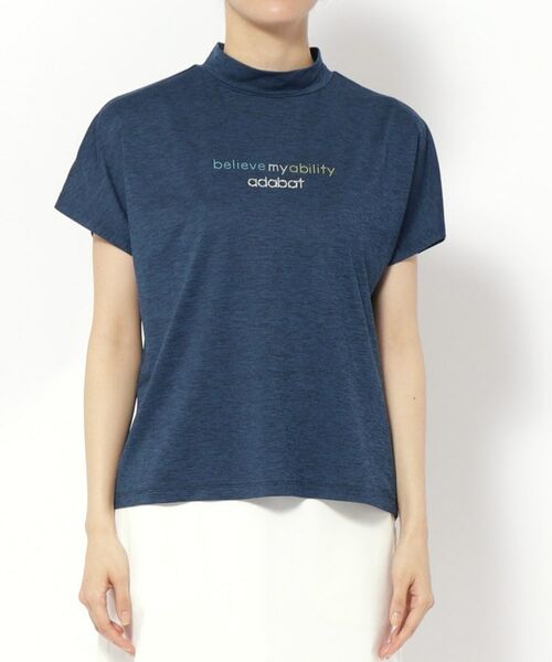 adabat / アダバット カットソー | UVカット/吸水速乾 クールコアモックネックT | 詳細9