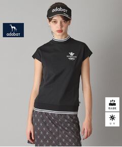 adabat / アダバット カットソー | 【新レーベル ADABAT NAVY】UVカット/吸水速乾 ダブルラインモックネックT
