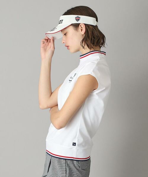 adabat / アダバット カットソー | 【新レーベル ADABAT NAVY】UVカット/吸水速乾 ダブルラインモックネックT | 詳細2