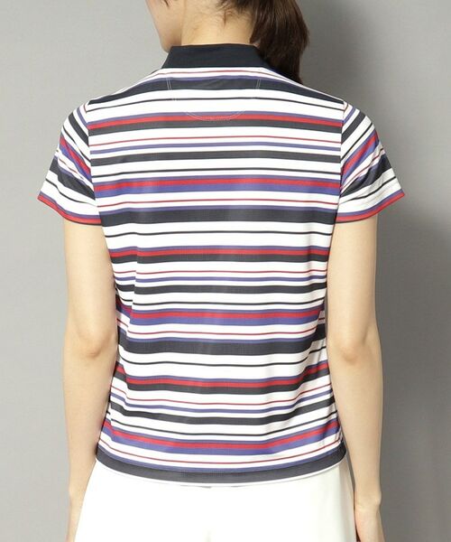 adabat / アダバット カットソー | 【新レーベル ADABAT NAVY】吸水速乾/接触冷感 マルチボーダーモックネックT | 詳細25