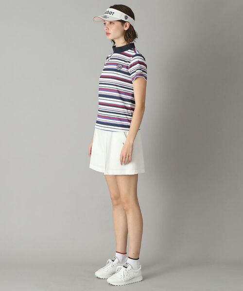 adabat / アダバット カットソー | 【新レーベル ADABAT NAVY】吸水速乾/接触冷感 マルチボーダーモックネックT | 詳細30