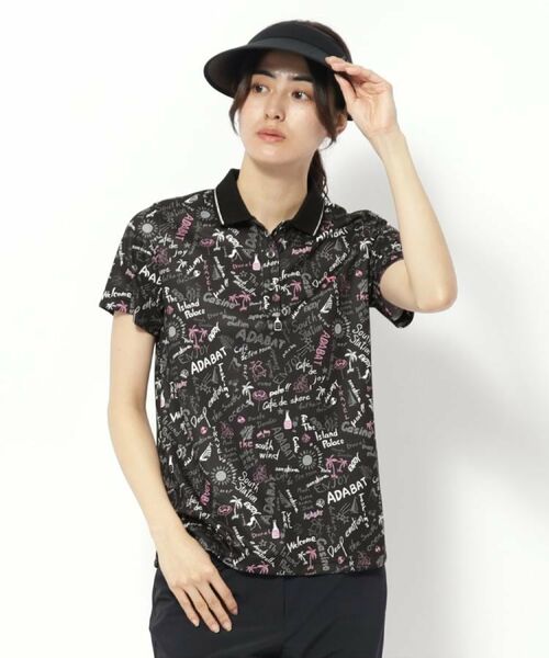 adabat / アダバット ポロシャツ | UVカット/吸水速乾 クールコアサマープリントポロシャツ | 詳細1