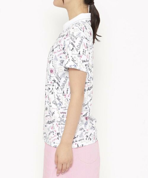 adabat / アダバット ポロシャツ | UVカット/吸水速乾 クールコアサマープリントポロシャツ | 詳細16