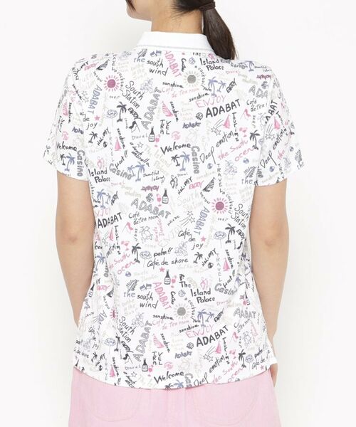 adabat / アダバット ポロシャツ | UVカット/吸水速乾 クールコアサマープリントポロシャツ | 詳細17