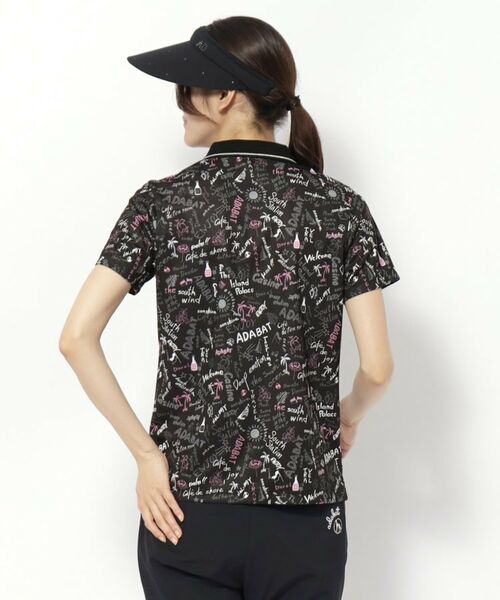 adabat / アダバット ポロシャツ | UVカット/吸水速乾 クールコアサマープリントポロシャツ | 詳細2
