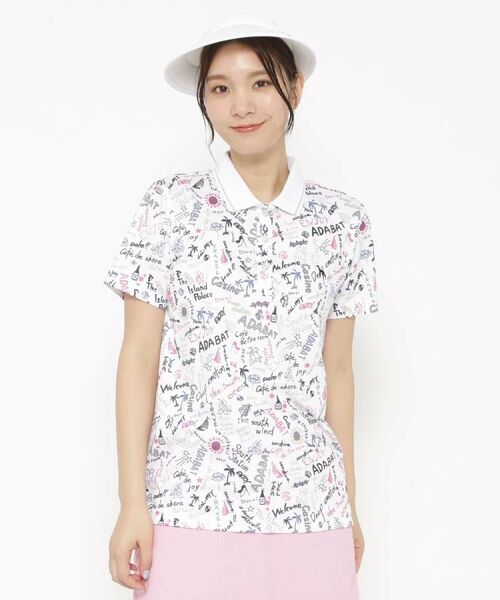 adabat / アダバット ポロシャツ | UVカット/吸水速乾 クールコアサマープリントポロシャツ | 詳細21